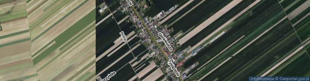 Zdjęcie satelitarne Tysiąclecia ul.