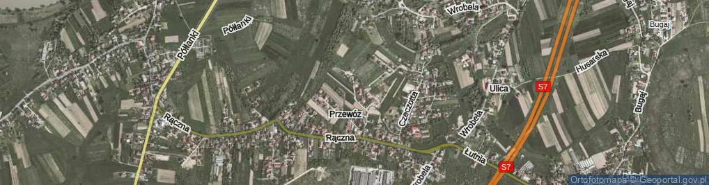 Zdjęcie satelitarne Tyrczanka ul.
