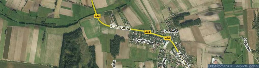 Zdjęcie satelitarne Tyczyńskiego Wojciecha, płk. ul.