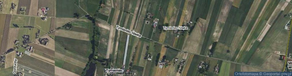 Zdjęcie satelitarne Tymieniec-Niwka ul.