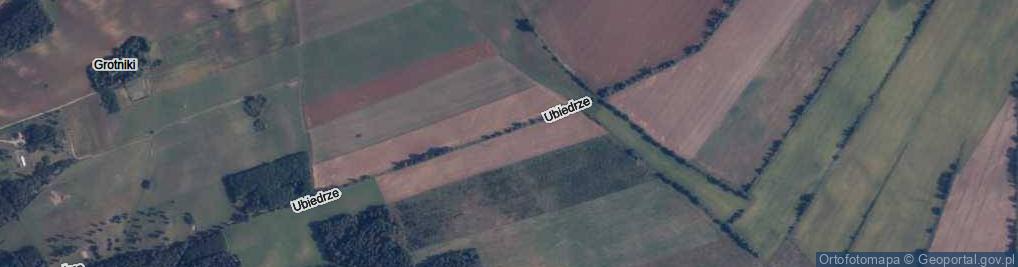 Zdjęcie satelitarne Ubiedrze ul.