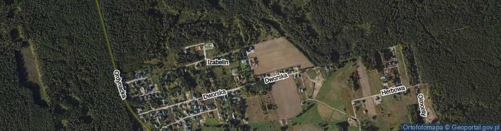 Zdjęcie satelitarne Ułańska ul.