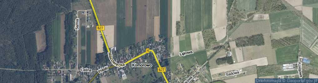 Zdjęcie satelitarne Ułańska ul.