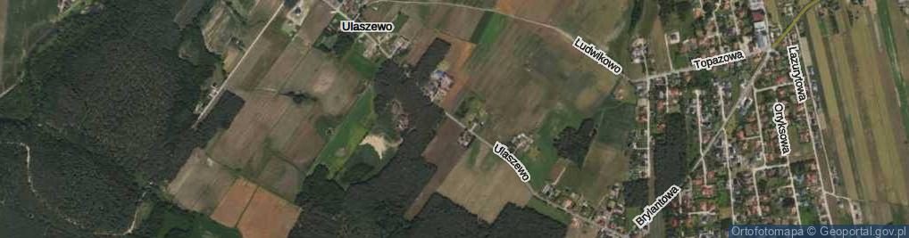 Zdjęcie satelitarne Ulaszewo ul.