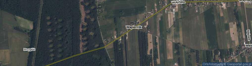 Zdjęcie satelitarne Ułańska ul.