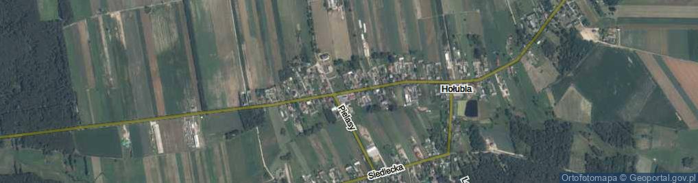 Zdjęcie satelitarne Unitów Podlaskich ul.