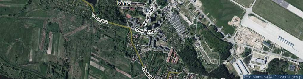 Zdjęcie satelitarne Urbanowicza Witolda, gen. pil. ul.