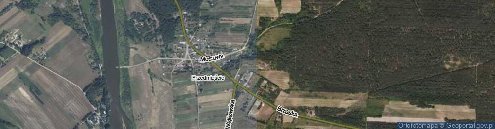 Zdjęcie satelitarne Uroczysko ul.