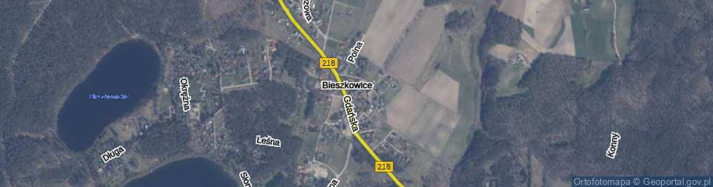 Zdjęcie satelitarne Usługowa ul.