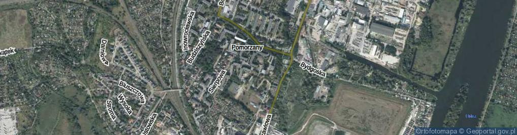 Zdjęcie satelitarne Ustronie ul.