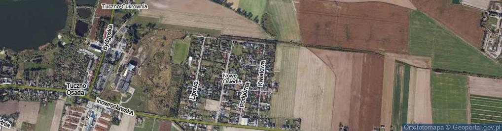 Zdjęcie satelitarne Ustronie ul.