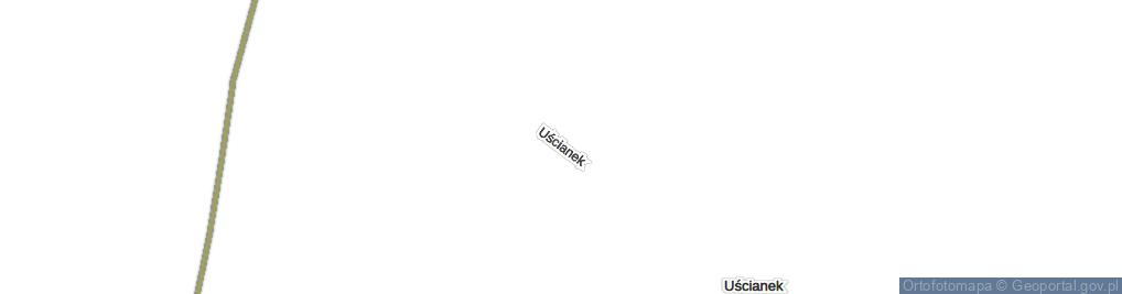 Zdjęcie satelitarne Uścianek ul.