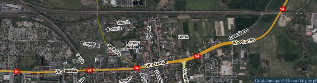 Zdjęcie satelitarne V Dywizji Piechoty ul.