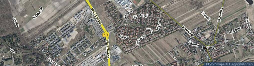 Zdjęcie satelitarne Vincenta van Gogha ul.