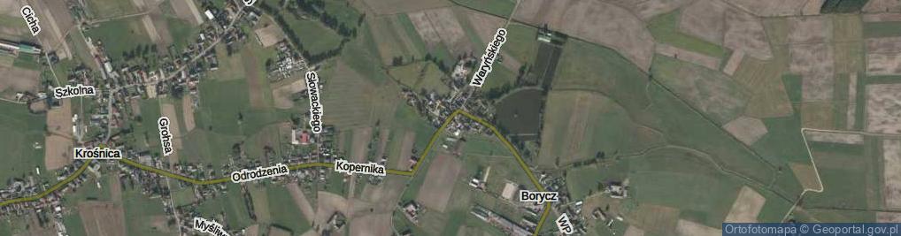 Zdjęcie satelitarne Waryńskiego Ludwika ul.