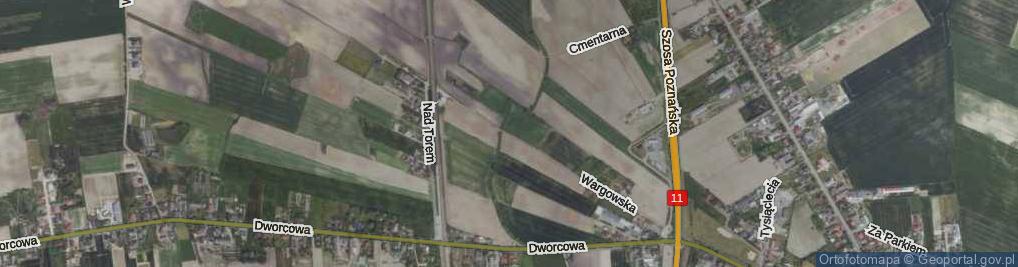 Zdjęcie satelitarne Wargowska ul.