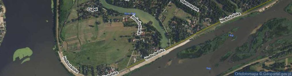 Zdjęcie satelitarne Wąska ul.