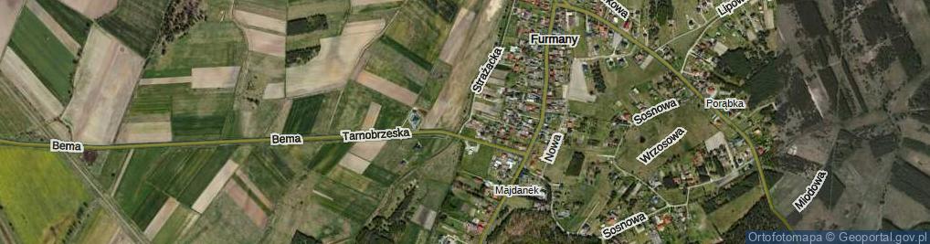 Zdjęcie satelitarne Wąska ul.