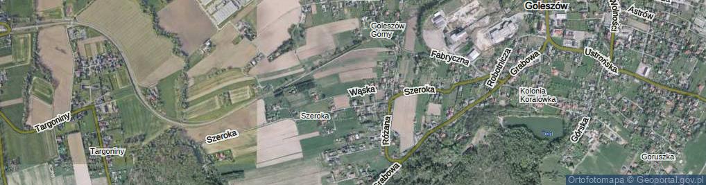 Zdjęcie satelitarne Wąska ul.