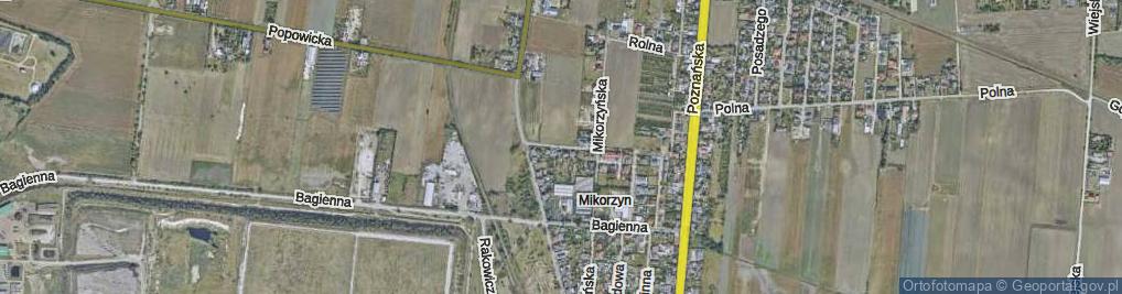 Zdjęcie satelitarne Wapienna ul.