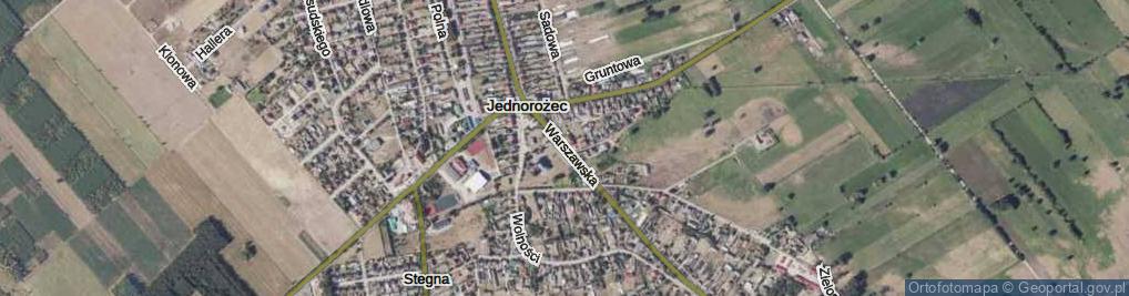 Zdjęcie satelitarne Warszawska ul.