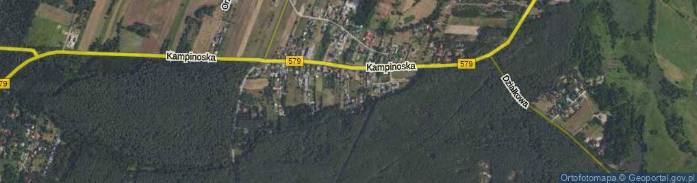 Zdjęcie satelitarne Wąska ul.