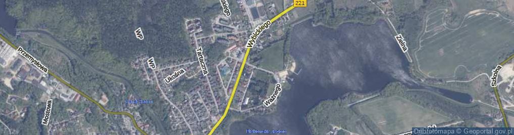 Zdjęcie satelitarne Ważnego Adama ul.