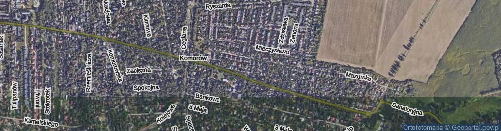 Zdjęcie satelitarne Waldemara ul.