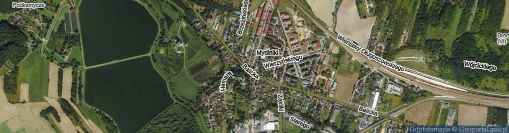 Zdjęcie satelitarne Wapiennik ul.
