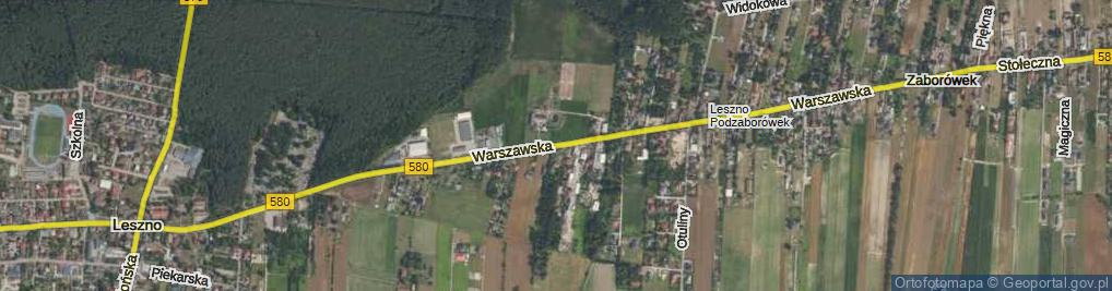 Zdjęcie satelitarne Warszawska ul.