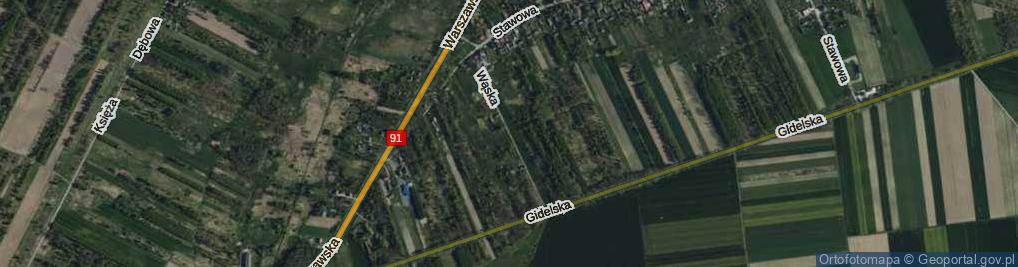 Zdjęcie satelitarne Wąska ul.