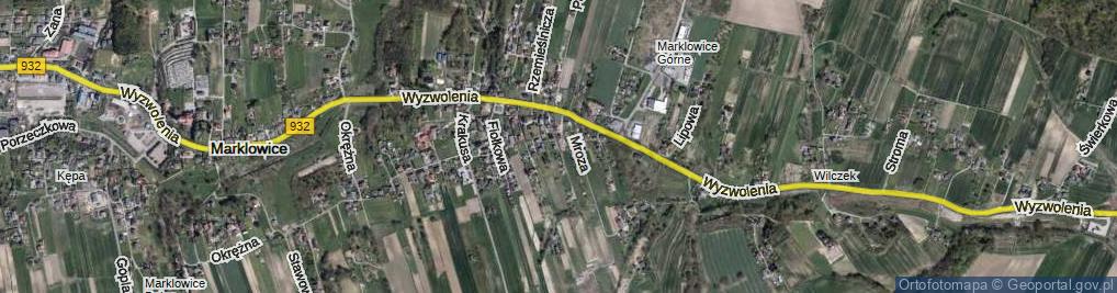 Zdjęcie satelitarne Wąska ul.