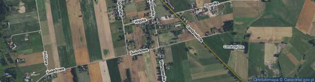 Zdjęcie satelitarne Warszawska ul.