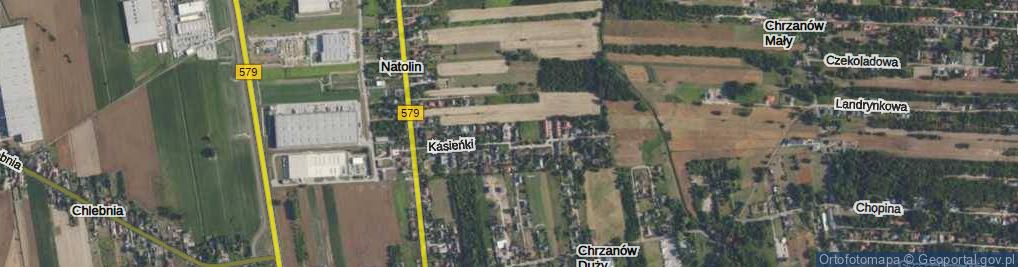 Zdjęcie satelitarne Wandy ul.