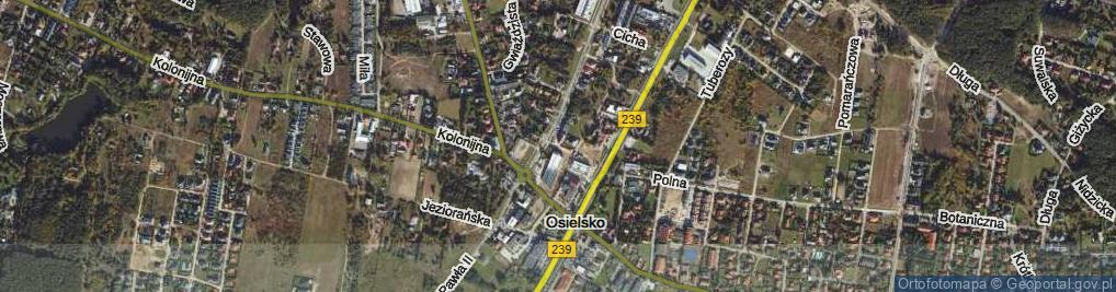 Zdjęcie satelitarne Wadowicka ul.