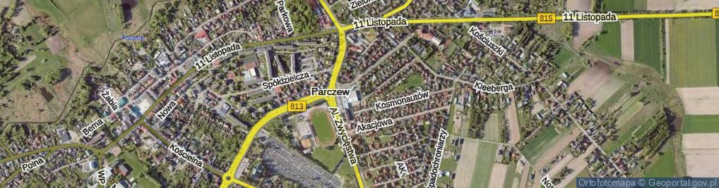 Zdjęcie satelitarne Walencow Zofii ul.