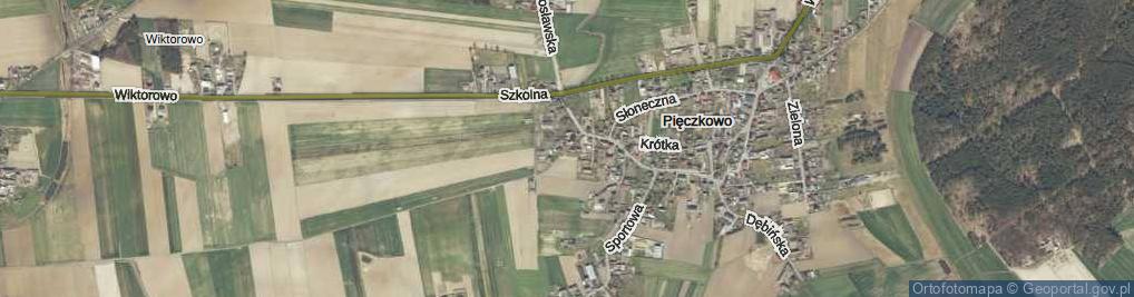 Zdjęcie satelitarne Wąska ul.