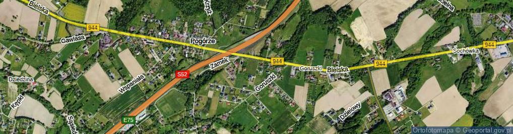 Zdjęcie satelitarne Wąska ul.