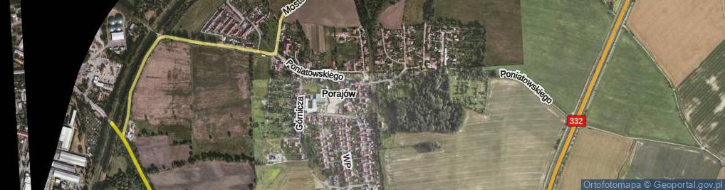 Zdjęcie satelitarne Wąska ul.