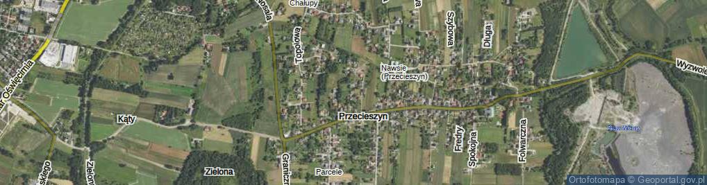 Zdjęcie satelitarne Wąska ul.