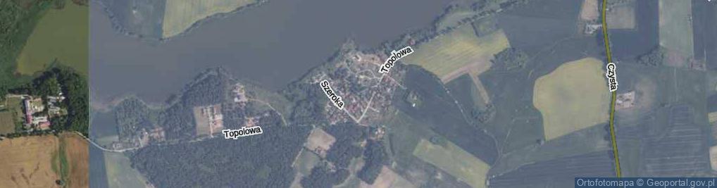 Zdjęcie satelitarne Wąska ul.