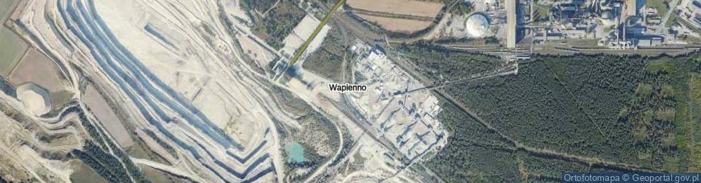 Zdjęcie satelitarne Wapienno ul.