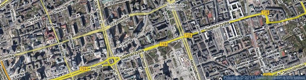 Zdjęcie satelitarne Wallenberga Raoula ul.