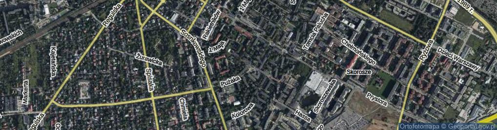 Zdjęcie satelitarne Wapowskiego Bernarda ul.