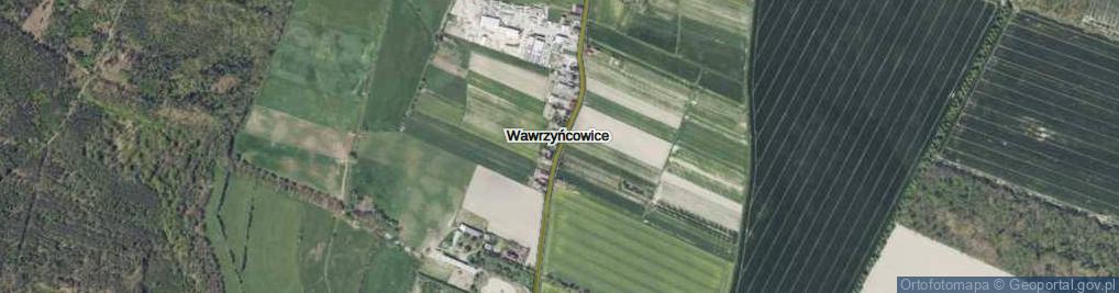 Zdjęcie satelitarne Wawrzyńcowice ul.