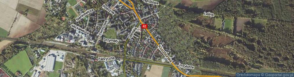 Zdjęcie satelitarne Waryńskiego Ludwika ul.