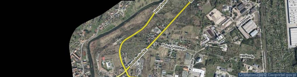 Zdjęcie satelitarne Waszczuka Bolesława ul.
