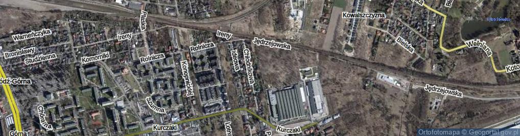 Zdjęcie satelitarne Wańkowicza Melchiora ul.