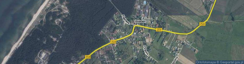 Zdjęcie satelitarne Wczasowa ul.