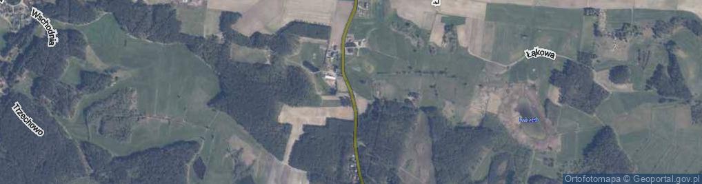 Zdjęcie satelitarne Wczasowa ul.
